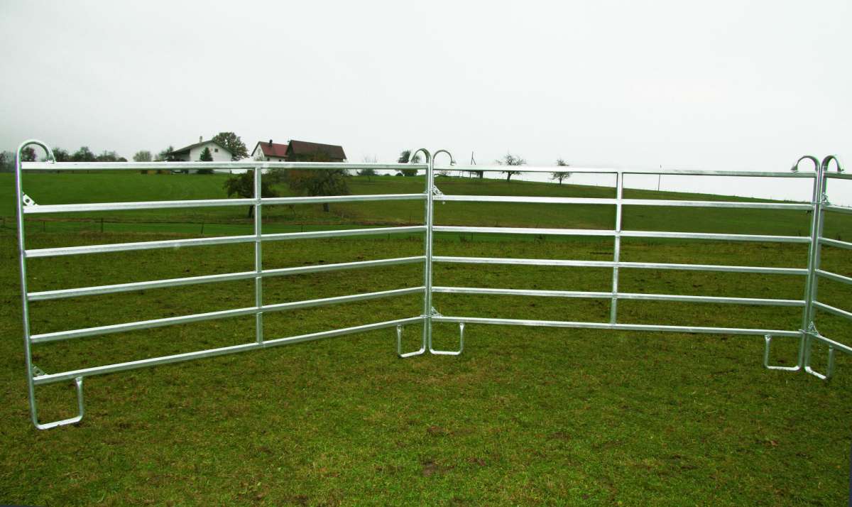 Zaunelement ohne Tor | Für Pferde und Rinder | Weidepanels | Weidezaun