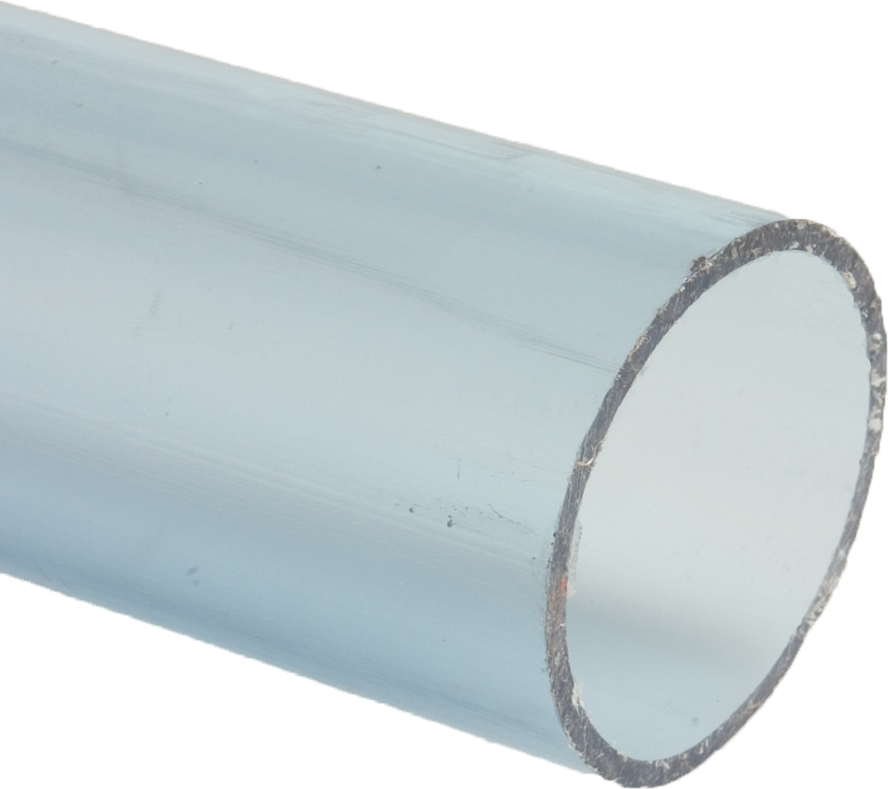 PVCRohr transparent PN10 Klebesystem Wasserinstallation